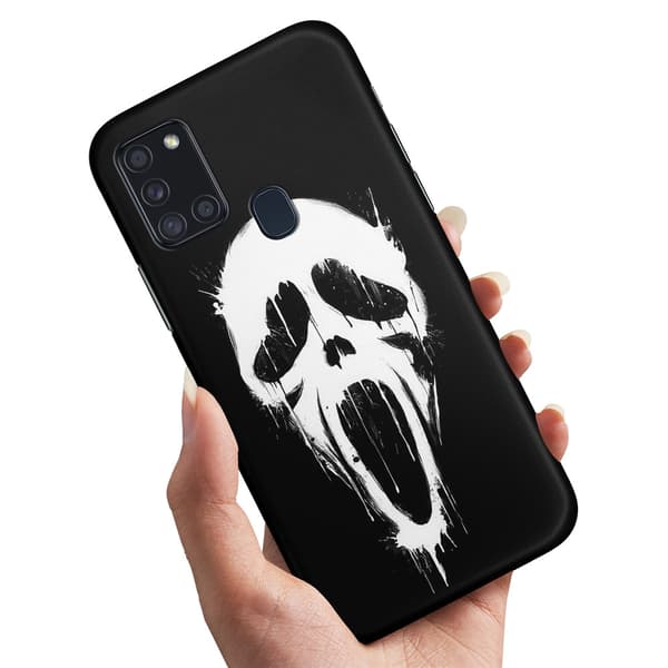 Deksel / Mobildeksel til Samsung Galaxy A21s - Scream Ghostface