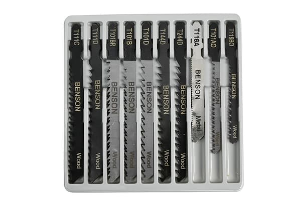 Sticksågsblad 10-pack trä T-fäste