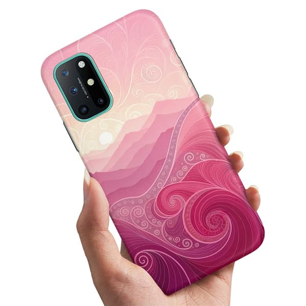 Deksel / Mobildeksel til OnePlus 8T - Pink Hills