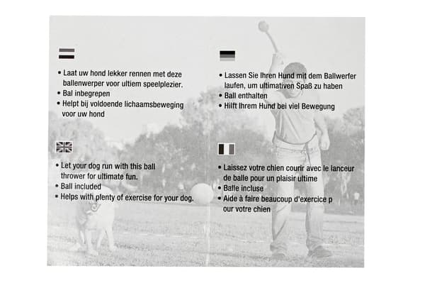 Bollkastare 63 cm mix