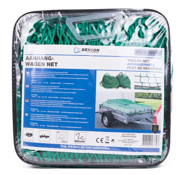 Trailer Net 3,5 x 1,8 m med taske, professionel