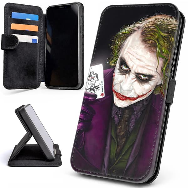 Lommebok Deksel / Mobildeksel til iPhone 16e / 17e - Joker