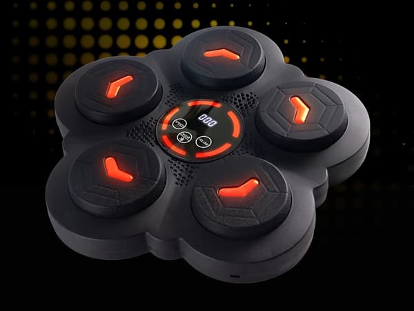 Bokseplade - Med musik, Bluetooth og handsker