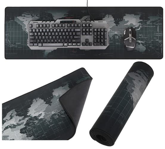 Musematte Stor - Gaming - 90x30cm – Verdenskart
