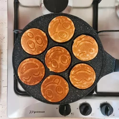 Stekepanne for Egg & Pannekake - Emoji / Smiley