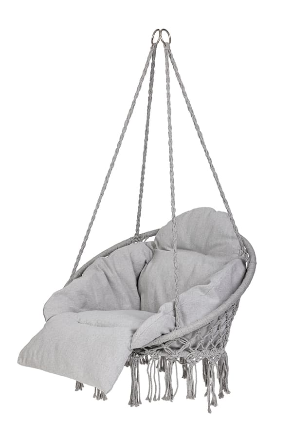 Hängstol / Hammock - Hängande Gunga / Hängmatta - Grey