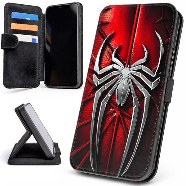Lommebok Deksel / Mobildeksel til iPhone 17 Pro Max - Spiderman