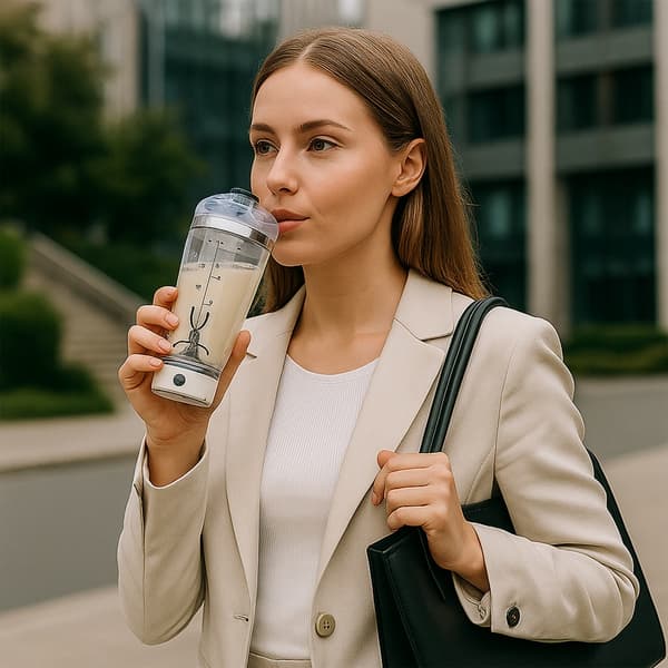 Protein Shaker / Elektrisk Mixer - 500 ml