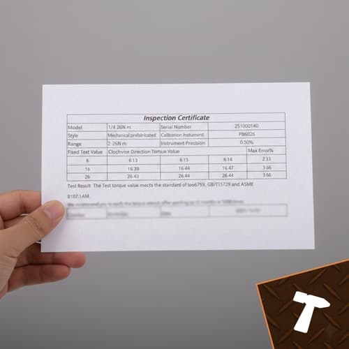 Skraldenøgle / Momentnøgle - 1/4\" 2-26 Nm