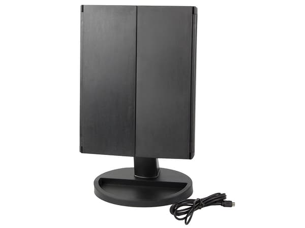 Led sminkspegel som förstorar 3x 5x 10x