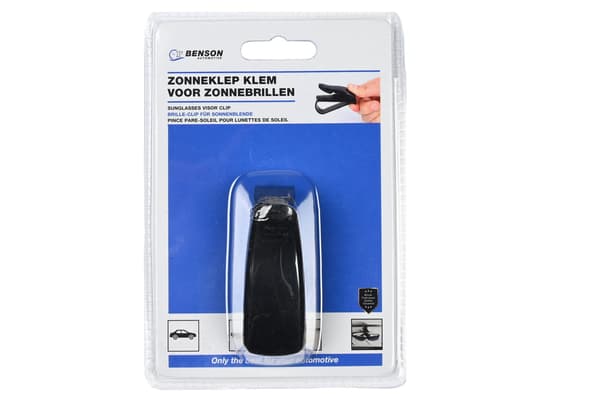 Solskjermklemme for solbriller