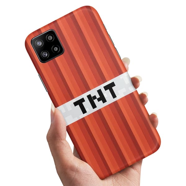 Deksel / Mobildeksel til Samsung Galaxy A22 5G - Minecraft TNT