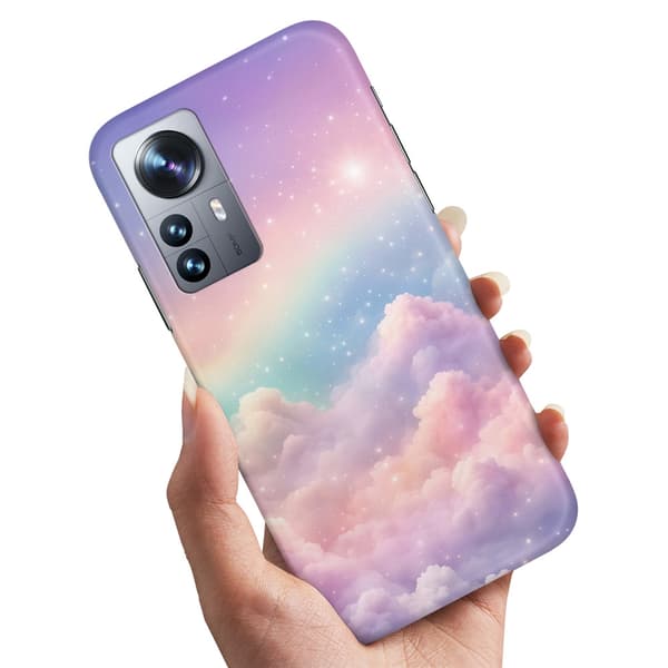 Deksel / Mobildeksel til Xiaomi 12 Pro - Rainbow Clouds