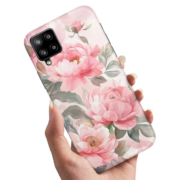 Deksel / Mobildeksel til Samsung Galaxy A12 - Flowers