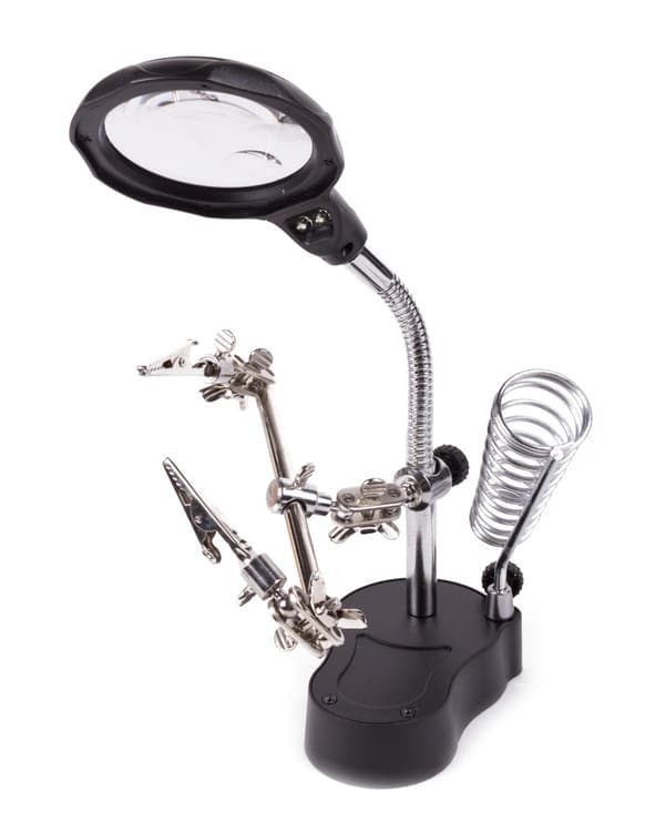 Forstørrelsesglas professionel med holder
