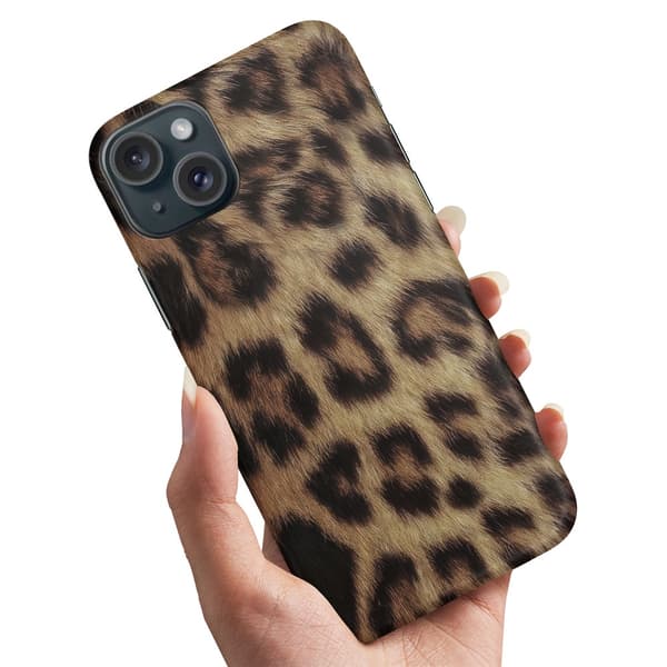Cover / Mobilcover til iPhone 13 Mini - Leopard