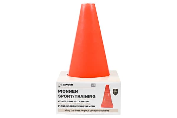 Träningskoner 4-pack