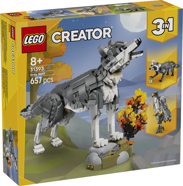LEGO Creator Skogsdjur: Grå varg 31393