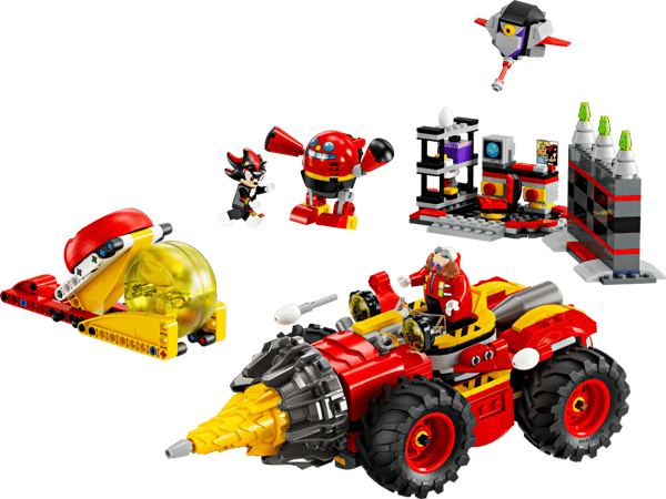 LEGO Sonic Super Sonic mot Egg Drillster 76999