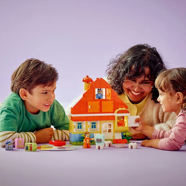 LEGO DUPLO Blueys hus med memoryspel 10459