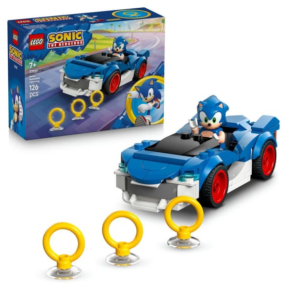 LEGO Sonic Sonic Speedster Lightning 77117