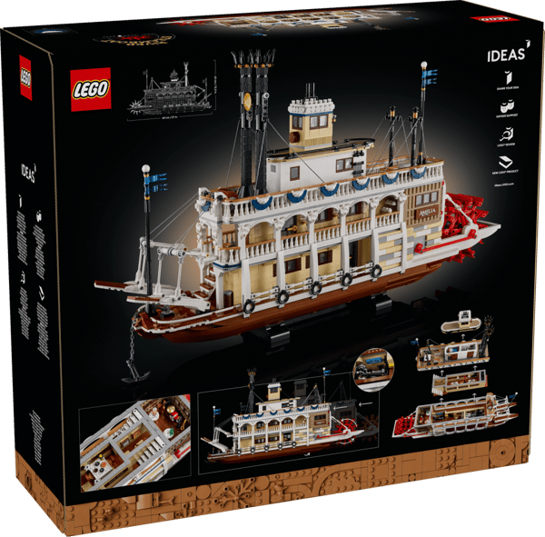 LEGO Ideas Flodbåt 21356