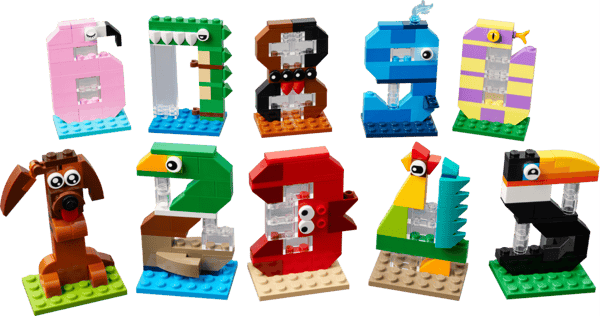 LEGO Födelsedagssiffror 40807