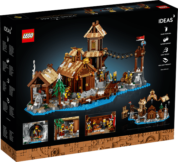 LEGO Ideas Vikingaby 21343