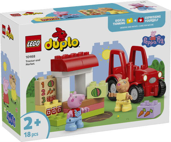 LEGO DUPLO Traktor och marknad 10468