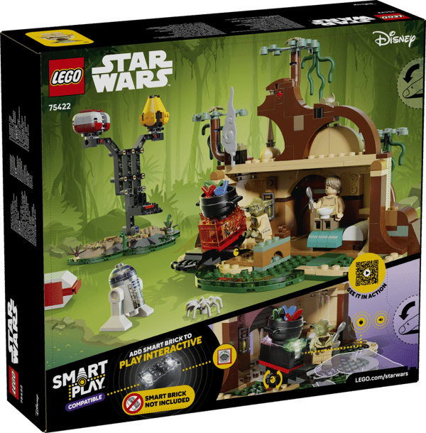 LEGO Star Wars SMART Play: Yodas Hut and Jedi Training 75422