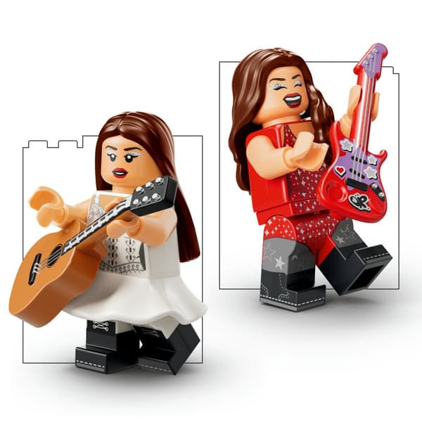 LEGO Editions Olivia Rodrigos tvåfärgade gitarr 43031