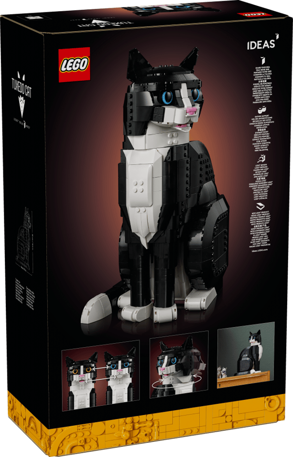 LEGO Ideas Svartvit katt 21349