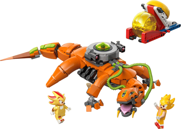 LEGO Sonic Super Shadow mot Biolizard 77003
