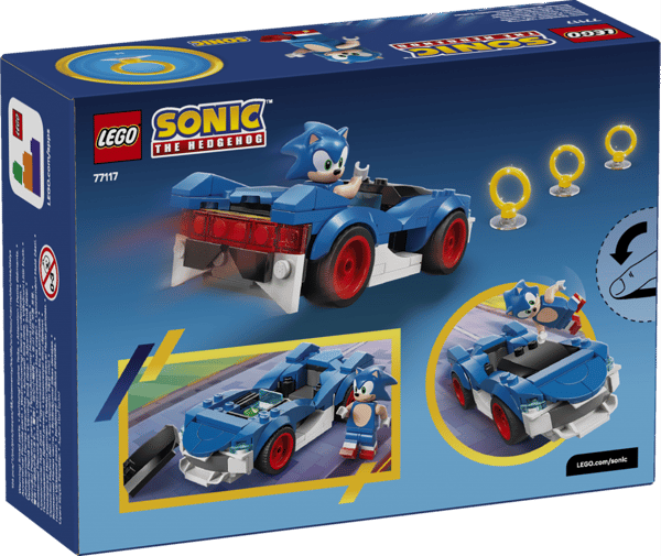 LEGO Sonic Sonic Speedster Lightning 77117