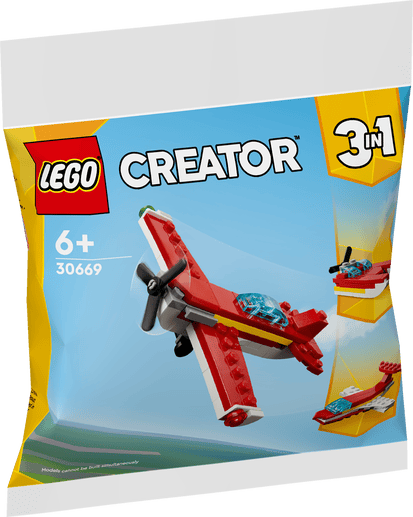 LEGO Creator Ikoniskt rött flygplan 30669
