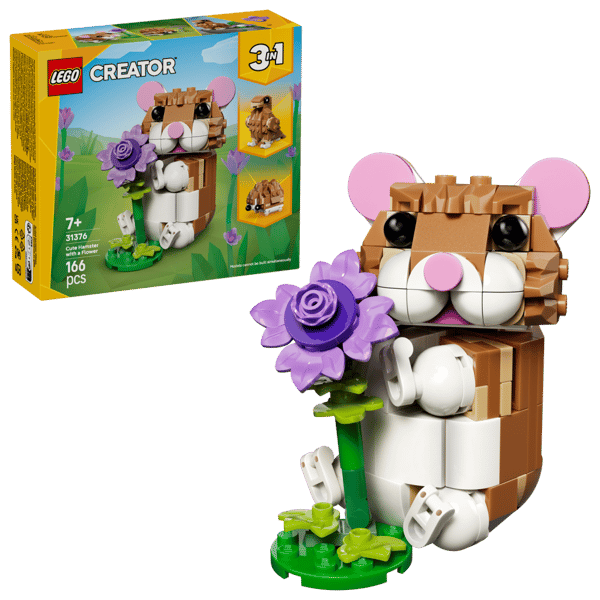 LEGO Creator Söt hamster med blomma 31376