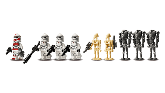 LEGO Star Wars Clone Trooper och Battle Droid Battle Pack 75372