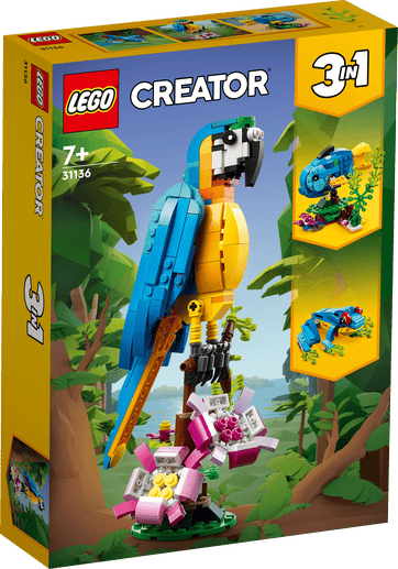 LEGO Creator Exotisk papegoja 31136