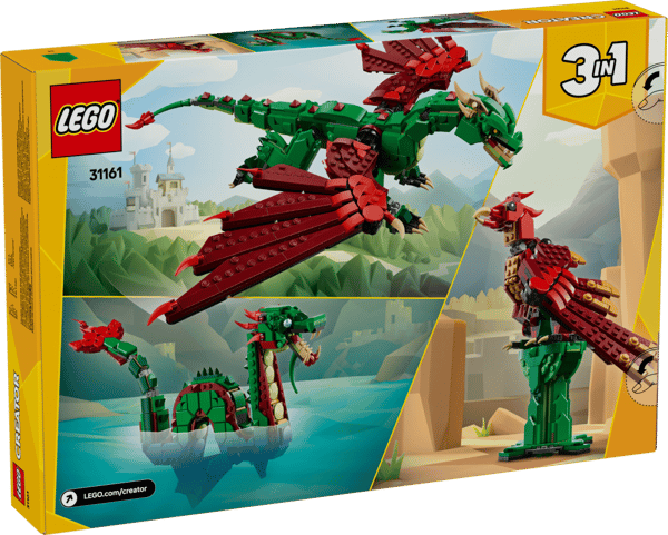 LEGO Creator Medeltida drake 31161
