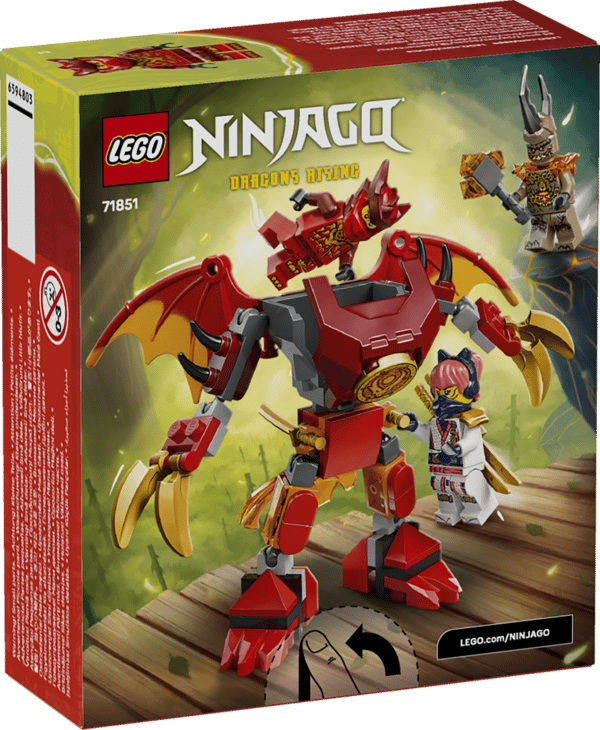 LEGO Ninjago Kais drakrobot stridspaket 71851