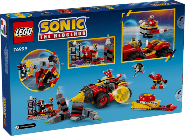 LEGO Sonic Super Sonic mot Egg Drillster 76999