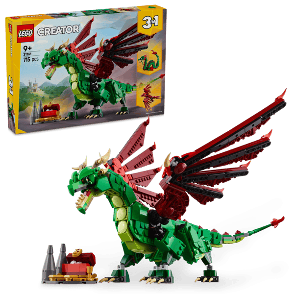 LEGO Creator Medeltida drake 31161