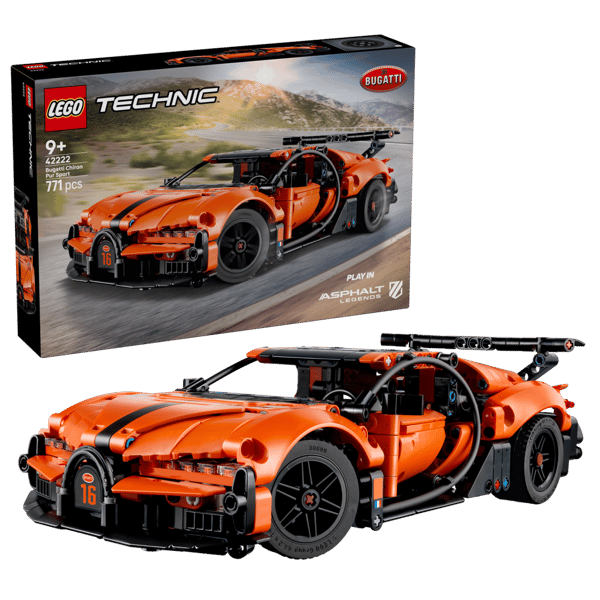LEGO Technic Bugatti Chiron Pur Sport hyperbil 42222