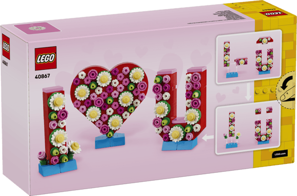 LEGO Kärleksbokstäver 40867