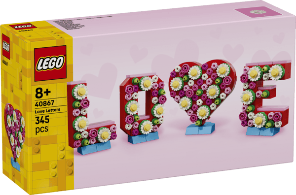 LEGO Kärleksbokstäver 40867