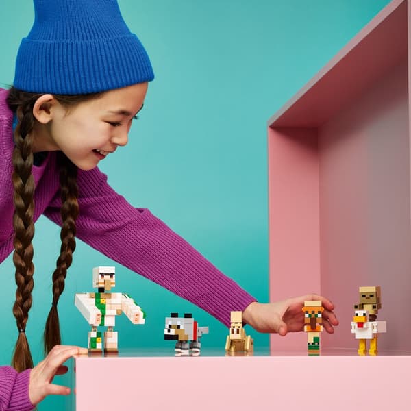 LEGO Minecraft Ökenattack med hönsryttare 21592