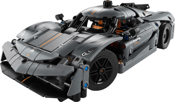 LEGO Technic Koenigsegg Jesko Absolut grå hyperbil 42173