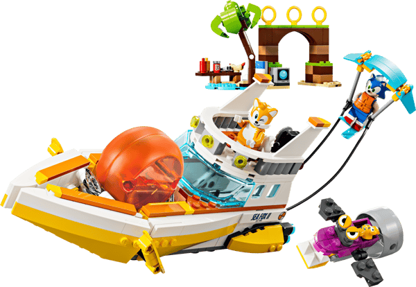LEGO Sonic Tails äventyrsbåt 76997
