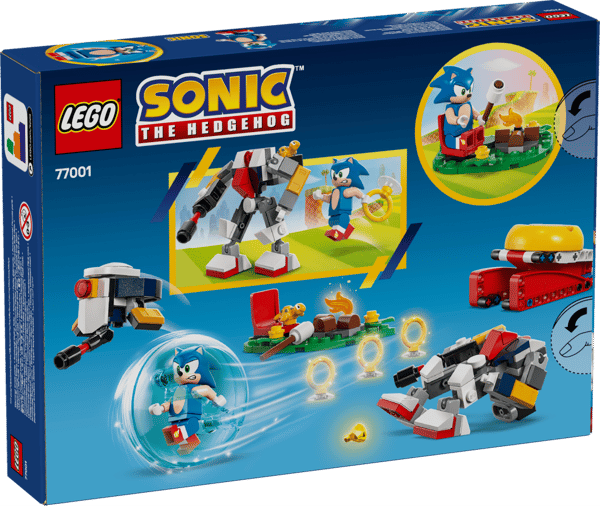 LEGO Sonic Sonics lägereldsstrid 77001