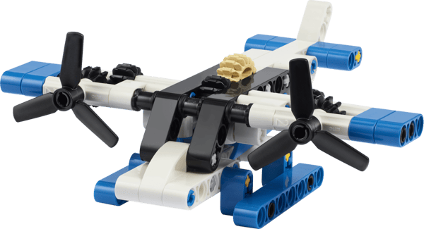 LEGO Technic Vitt sjöflygplan 30736